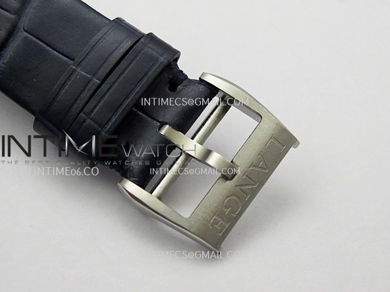 Saxonia Thin 211.026 SS SVF Best Edition Blue Star Dust Dial On Blue Leather Strap A2892
